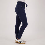 Je m'appelle Broeken Pant Celine Jogg Denim | Donkerblauw