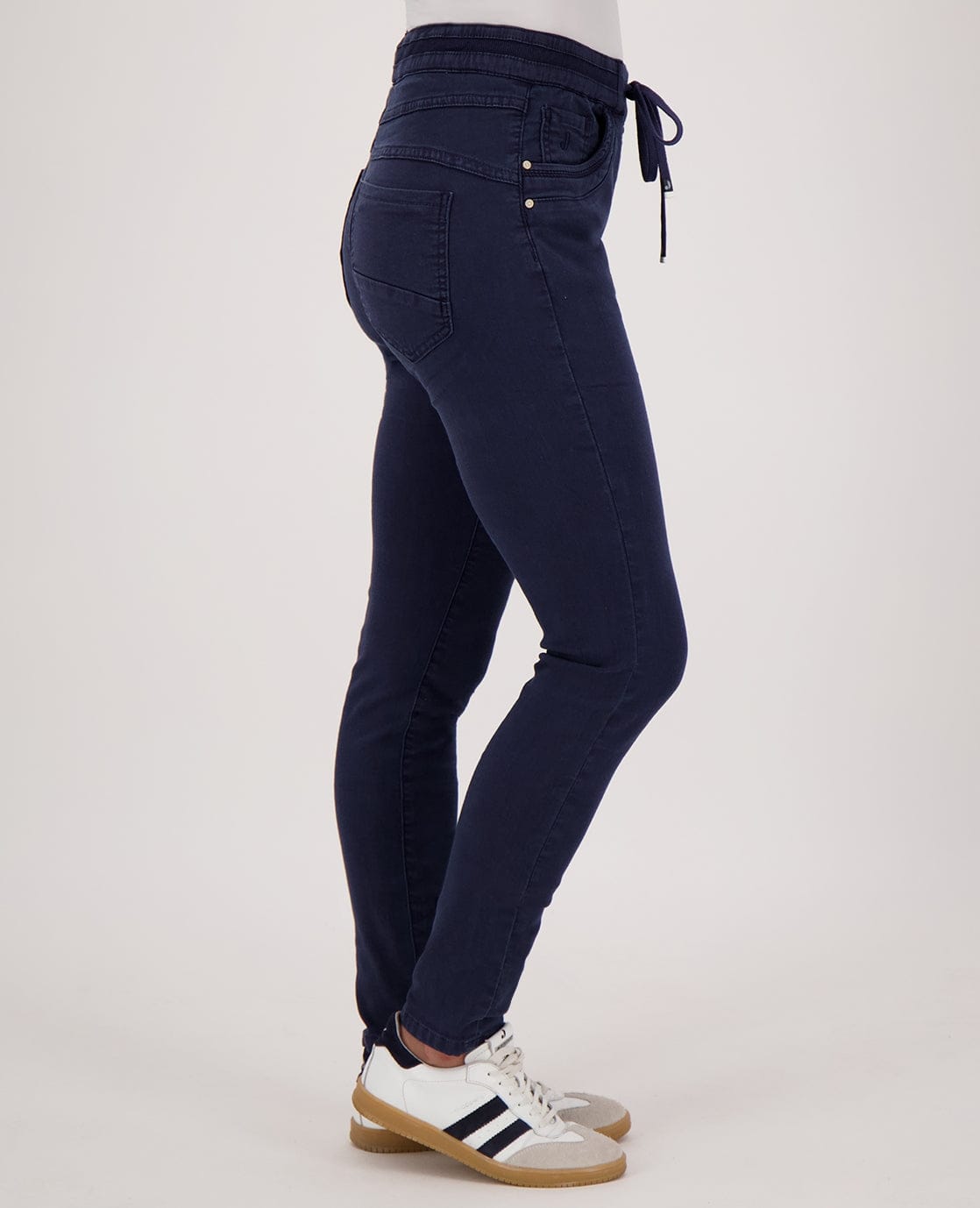 Je m'appelle Broeken Pant Celine Jogg Denim | Donkerblauw