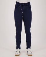 Je m'appelle Broeken Pant Celine Jogg Denim | Donkerblauw