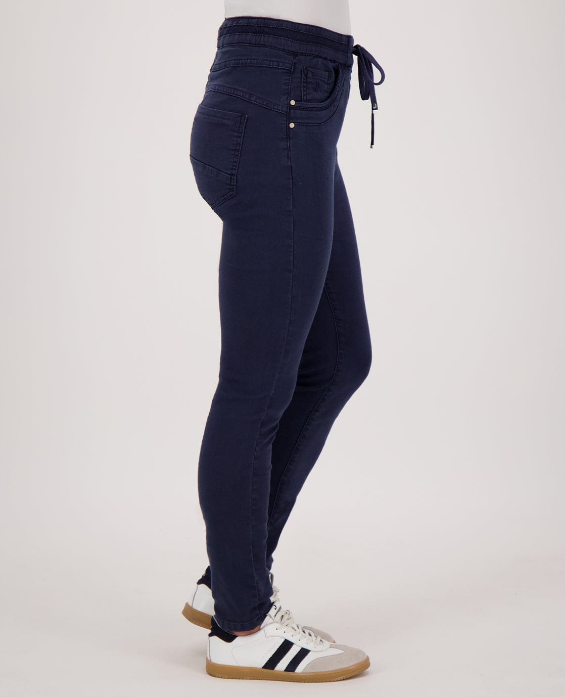 Je m'appelle Broeken Pant Celine Jogg Denim | Donkerblauw