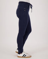 Je m'appelle Broeken Pant Celine Jogg Denim | Donkerblauw