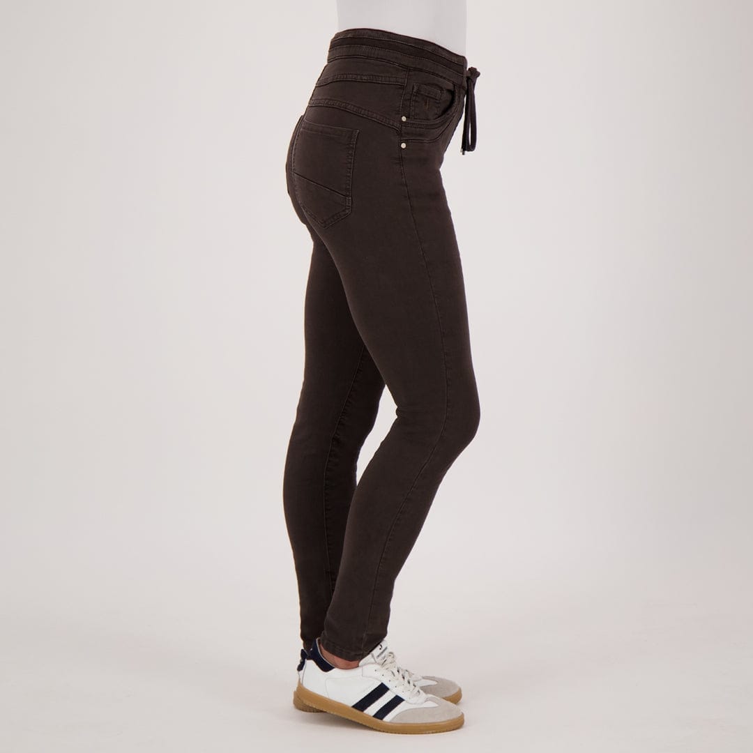Je m'appelle Broeken Pant Celine Jogg Denim | Coffee
