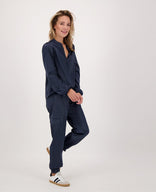 Je m'appelle Broeken Donkerblauw / XS / Short Pant Cargo | Donkerblauw