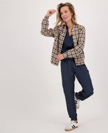 Je m'appelle Broeken Pant Cargo | Donkerblauw