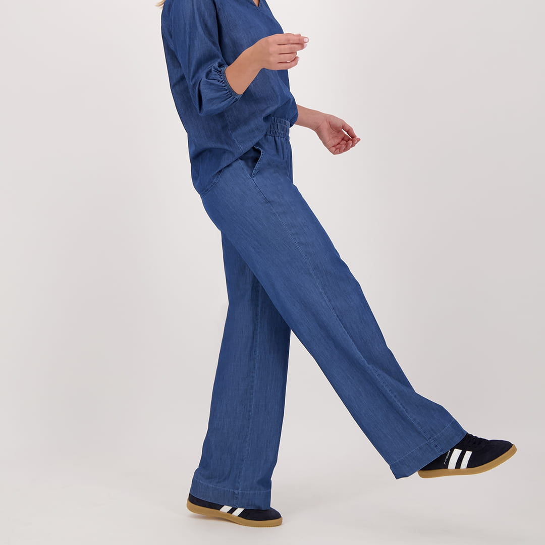 Je m'appelle Broeken Mid Blue / XS / (30'') Pant Straight | Mid Blue