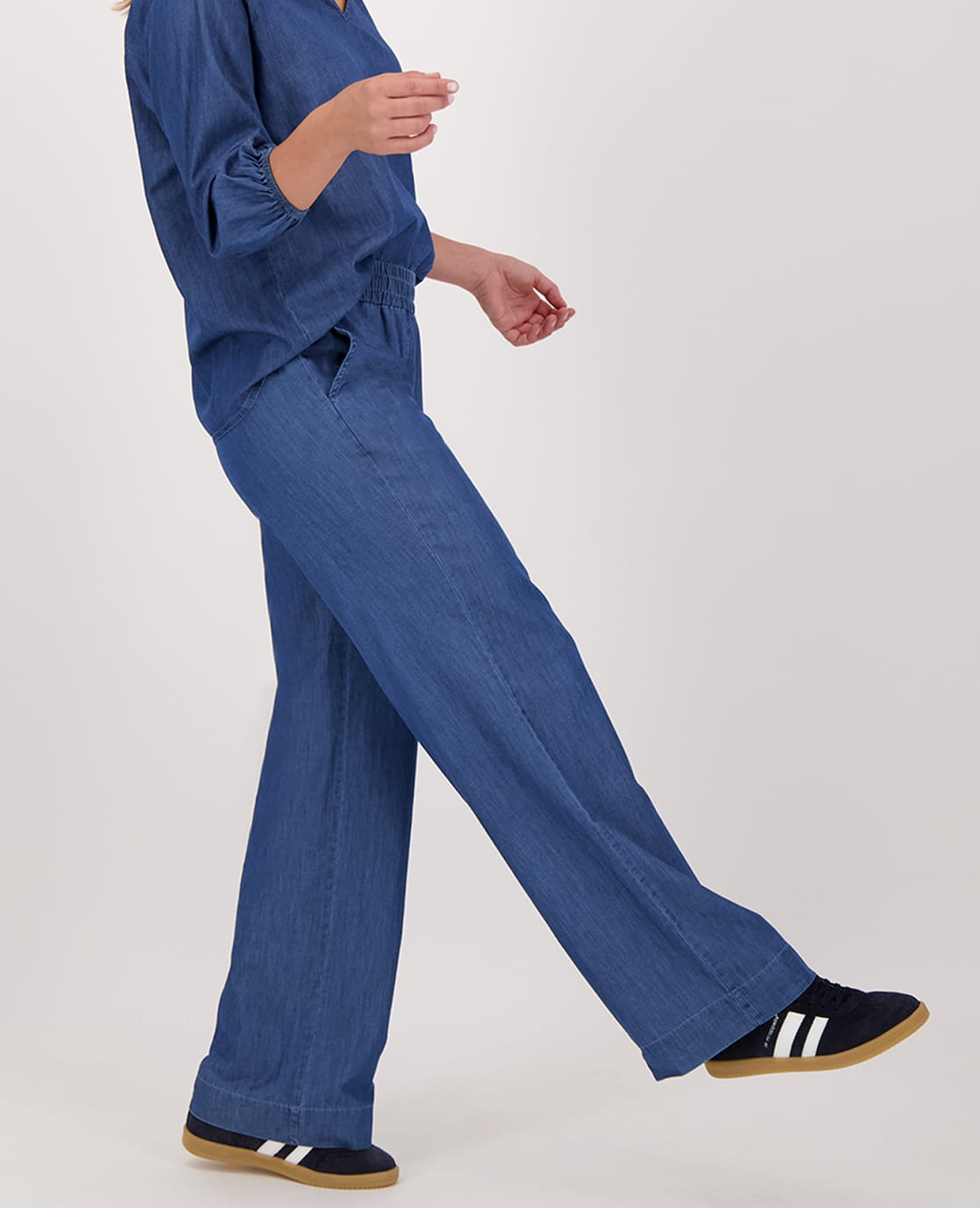 Je m'appelle Broeken Mid Blue / XS / (30'') Pant Straight | Mid Blue