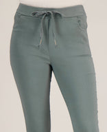 Je m'appelle Broeken Pant Summer Superstretch | Spearmint