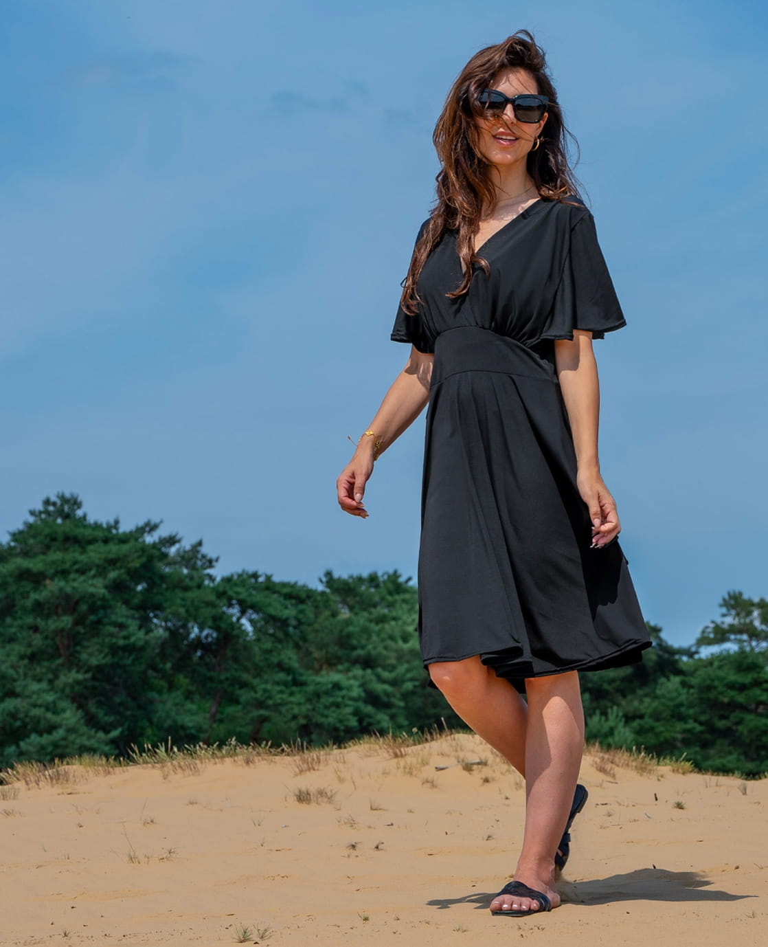 Je m'appelle Jurken Zwart / S/M Robe Bella | Zwart