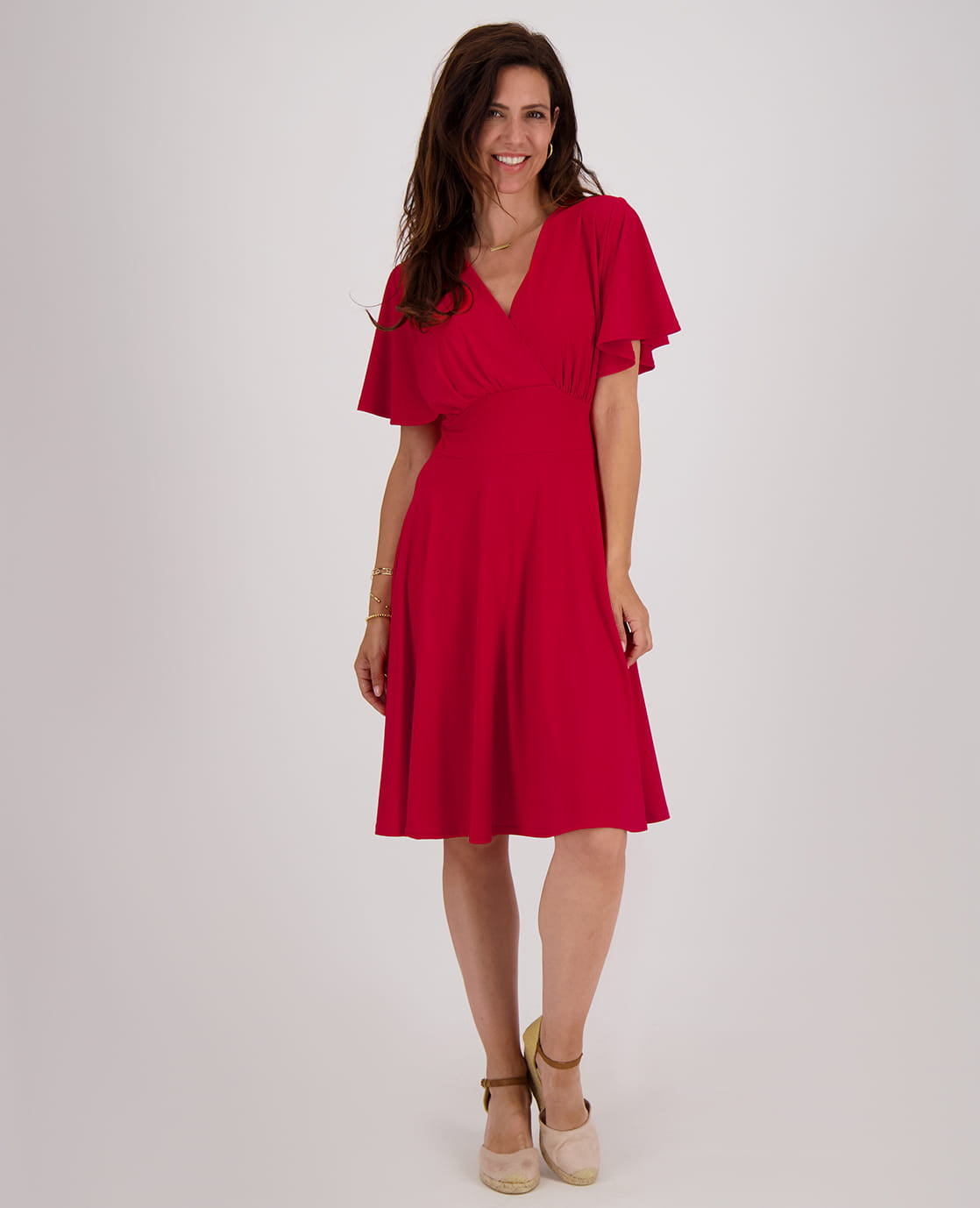 Je m'appelle Jurken Robe Bella | Summer Red