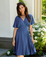 Je m'appelle Jurken Robe Bella | Denim Blue