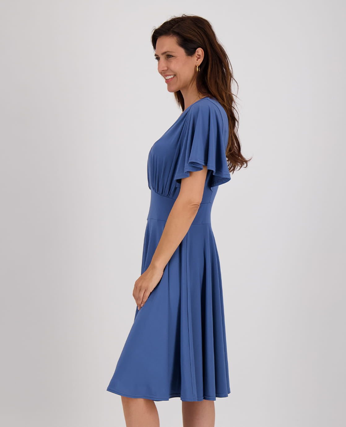 Je m'appelle Jurken Robe Bella | Denim Blue