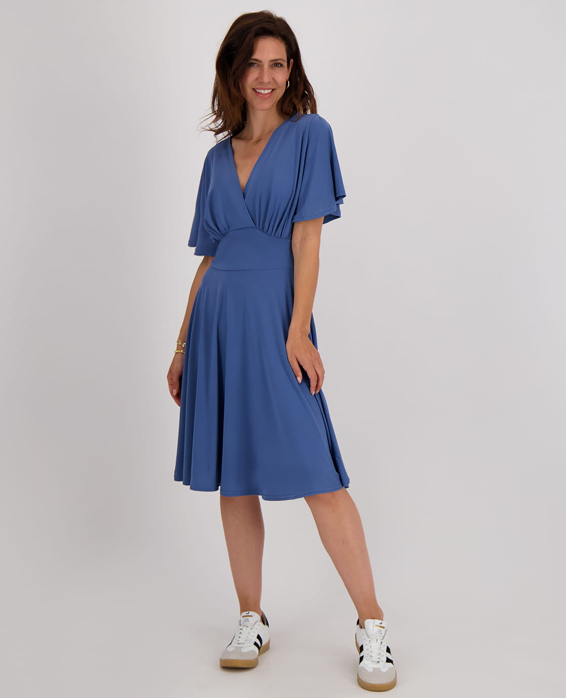 Je m'appelle Jurken Robe Bella | Denim Blue
