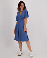 Je m'appelle Jurken Robe Bella | Denim Blue