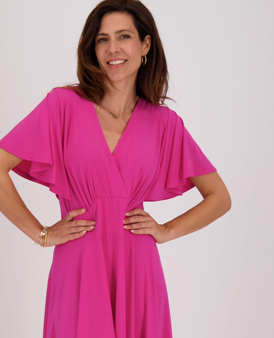 Je m'appelle Jurken Robe Bella | Hot Pink