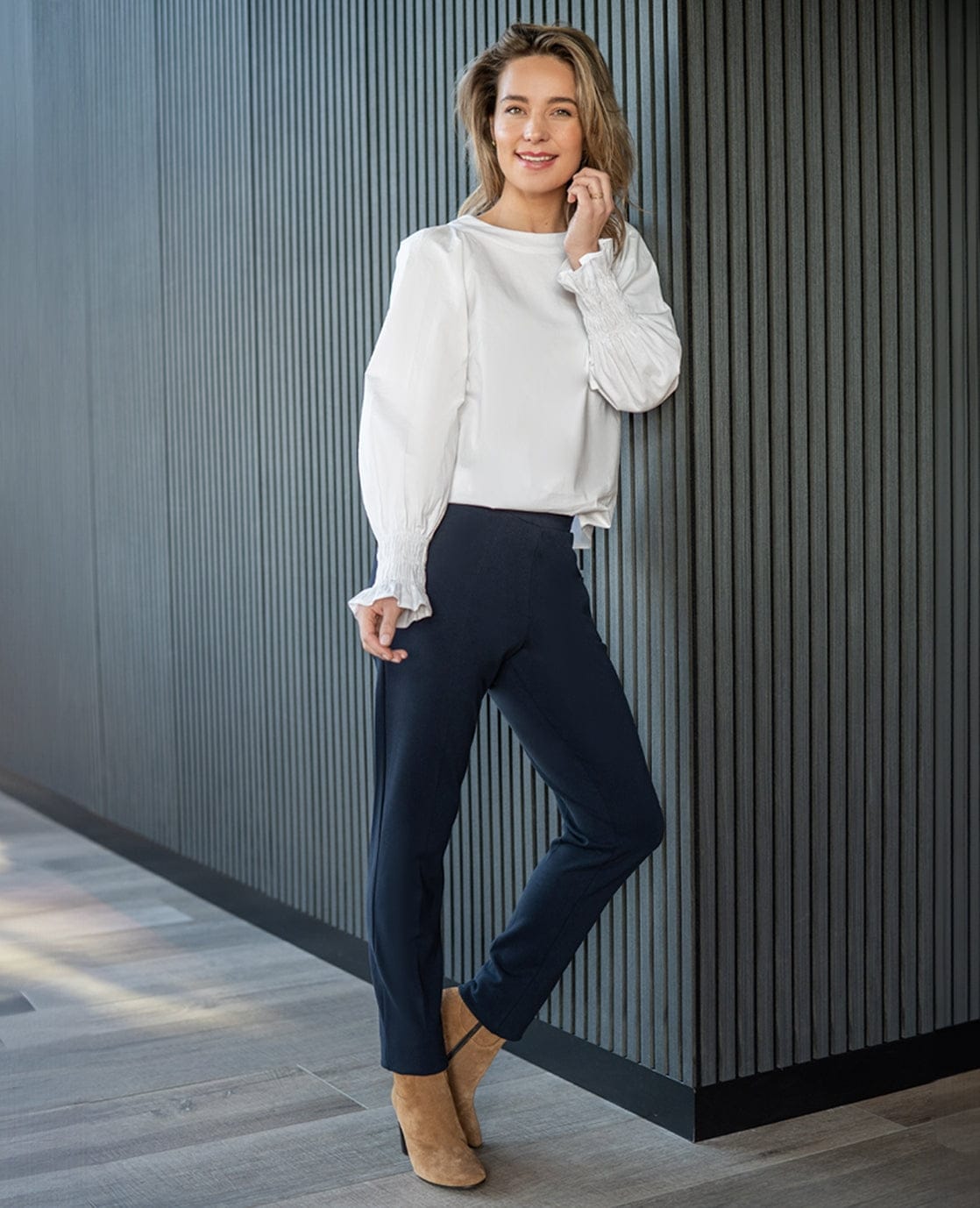 Je m'appelle Broeken Donkerblauw / XS / Short Pant Chino Tailor | Donkerblauw