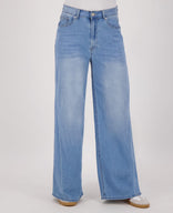 Je m'appelle Broeken Light Denim / XS / Regular Pant Straight Denim Stretch | Light Denim