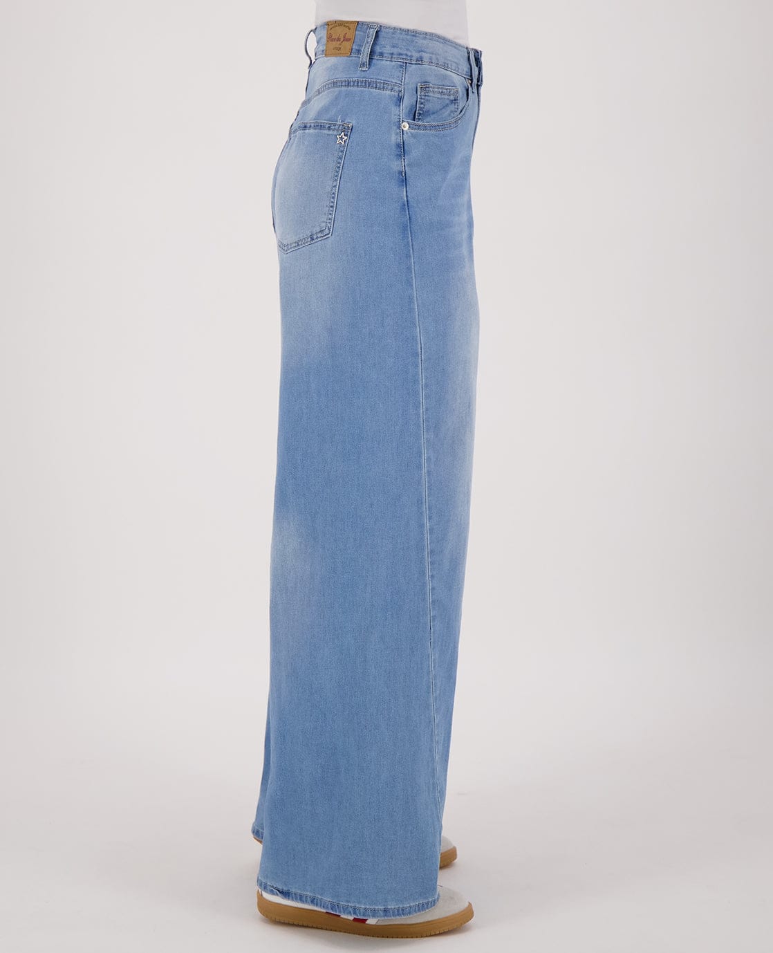 Je m'appelle Broeken Pant Straight Denim Stretch | Light Denim