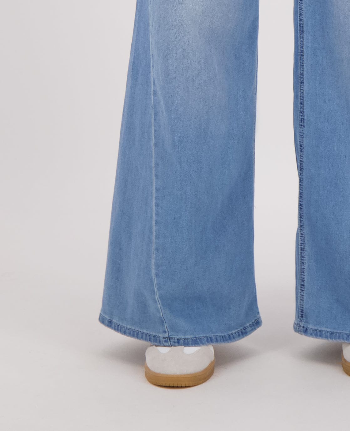 Je m'appelle Broeken Pant Straight Denim Stretch | Light Denim