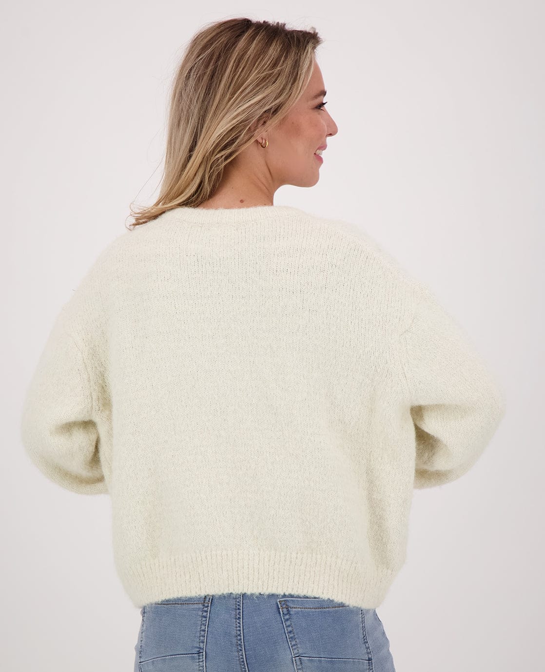 Je m'appelle Vesten Ecru / S/M/L Veste Diede | Ecru