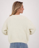 Je m'appelle Vesten Ecru / S/M/L Veste Diede | Ecru