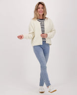 Je m'appelle Vesten Ecru / S/M/L Veste Diede | Ecru