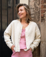 Je m'appelle Vesten Ecru / S/M/L Veste Diede | Ecru