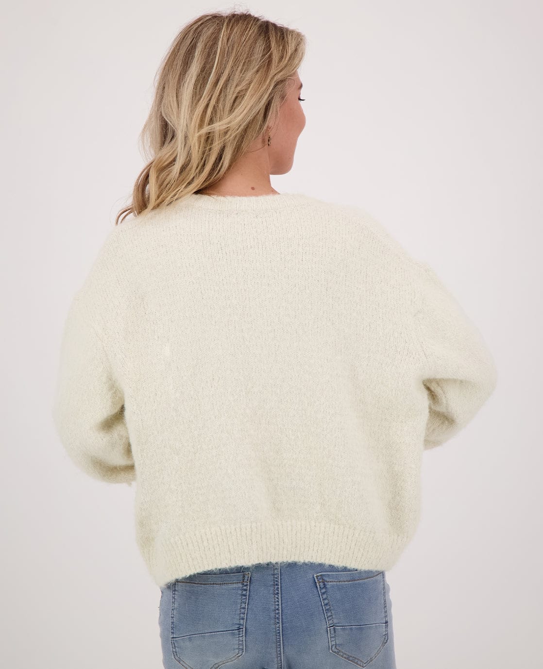 Je m'appelle Vesten Ecru / S/M/L Veste Diede | Ecru