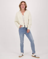 Je m'appelle Vesten Ecru / S/M/L Veste Diede | Ecru