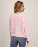Je m'appelle Vesten Light Blue / Light Pink / S/M/L Veste Diede | Light Blue / Light Pink