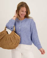 Je m'appelle Vesten Lavendel Melange / S/M/L Veste Diede | Lavendel Melange