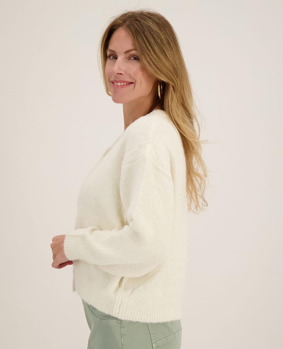 Je m'appelle Vesten Porselein wit / S/M/L Veste Diede | Porselein wit