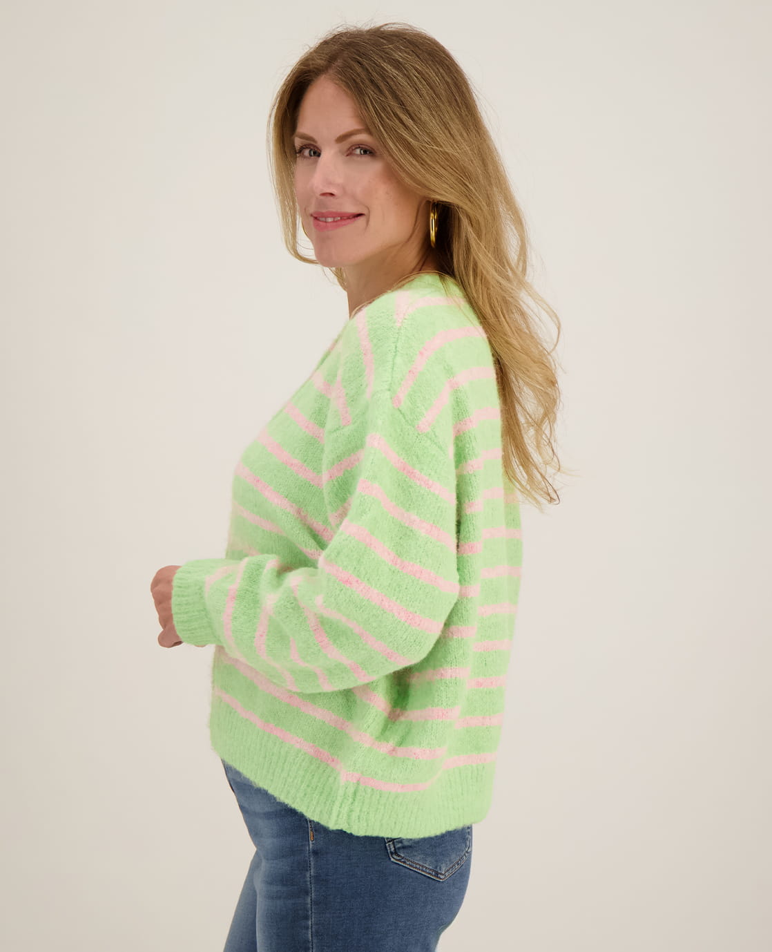 Je m'appelle Vesten Green/Pink / S/M/L Veste Diede | Green/Pink