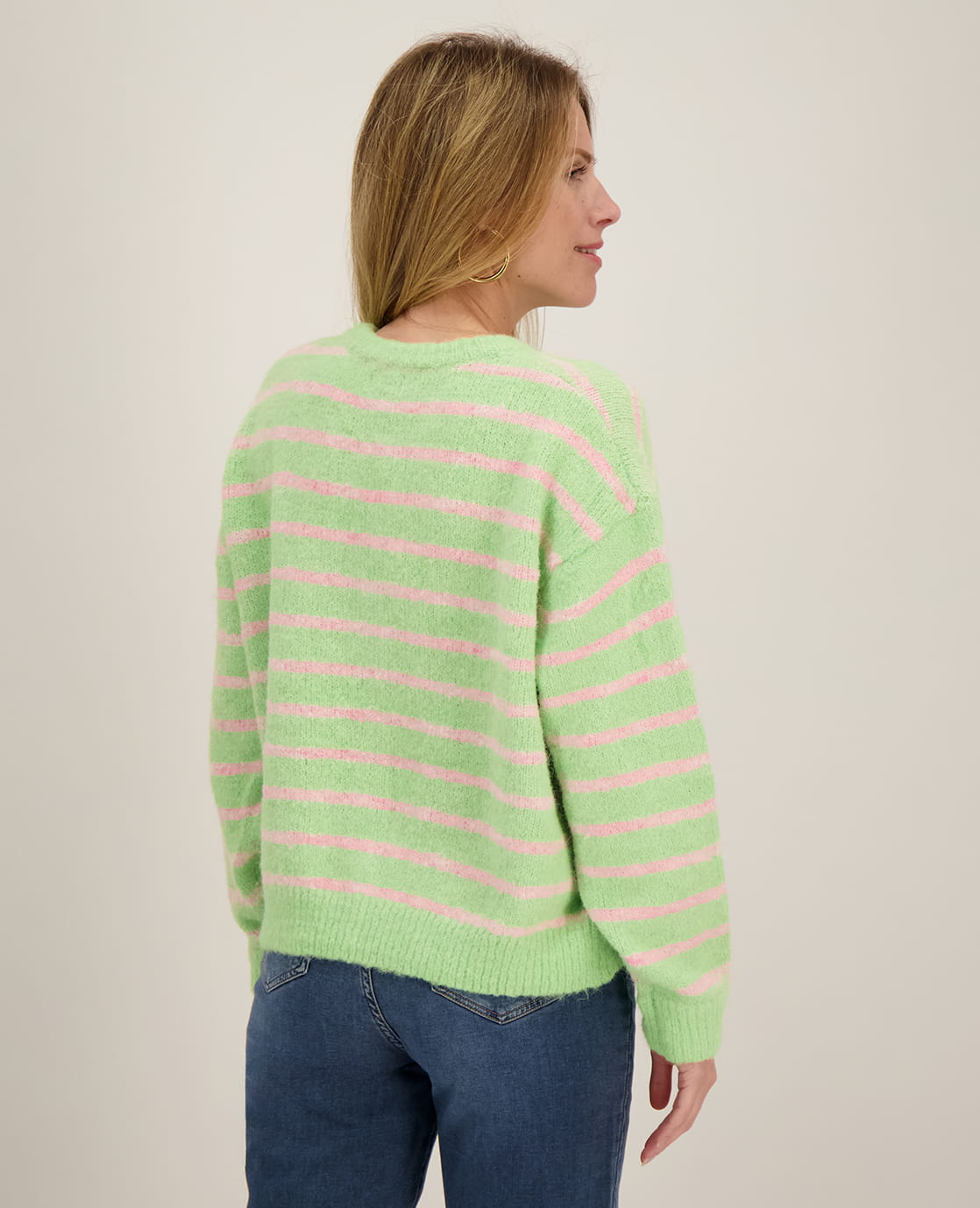 Je m'appelle Vesten Green/Pink / S/M/L Veste Diede | Green/Pink