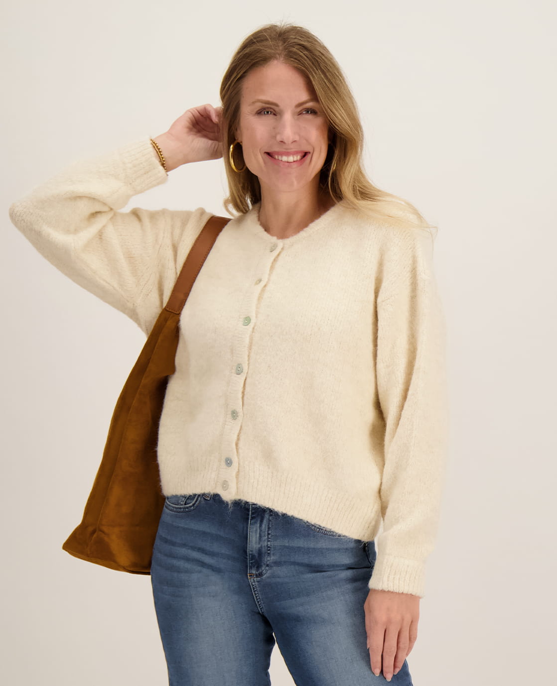 Je m'appelle Vesten Soft Beige / S/M/L Veste Diede | Soft Beige