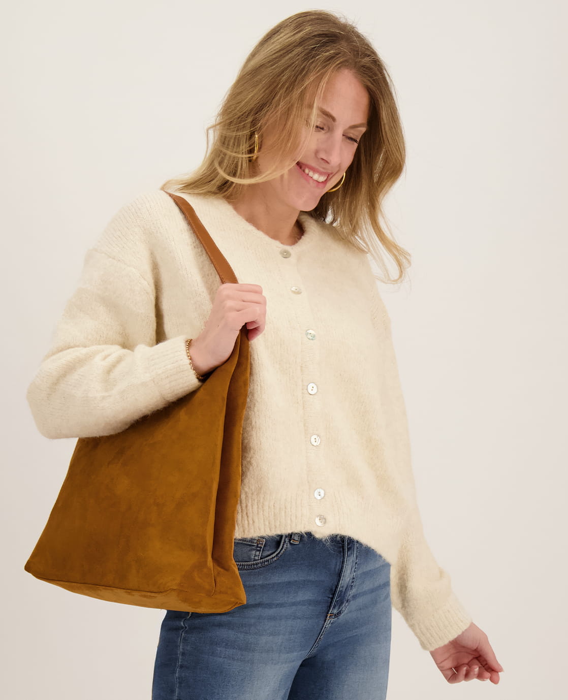Je m'appelle Vesten Soft Beige / S/M/L Veste Diede | Soft Beige