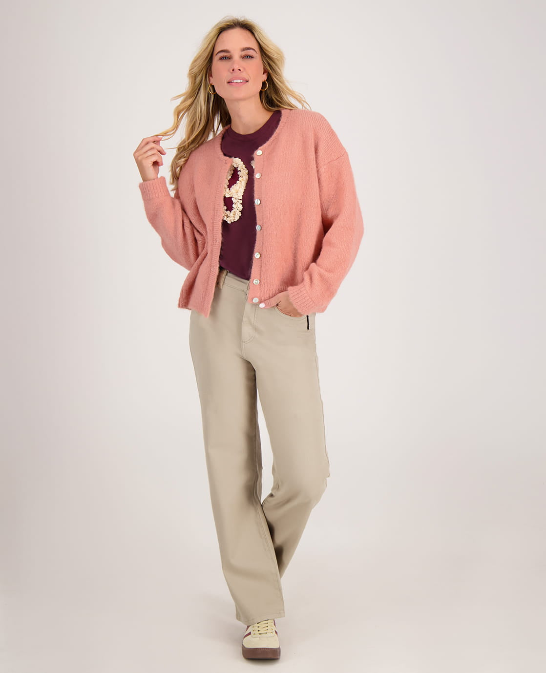 Je m'appelle Broeken Pant Romee Jogg Denim | Sand Denim
