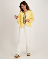 Je m'appelle Tops Top Seren | Soft Yellow / Brown Multicolor