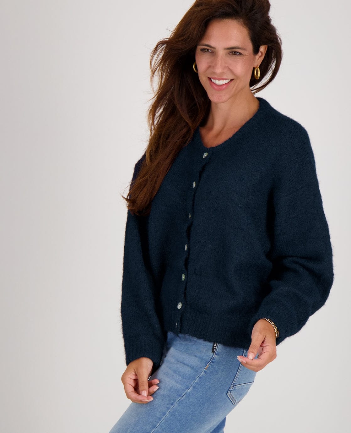 Je m'appelle Vesten Donkerblauw / S/M/L Veste Diede | Donkerblauw