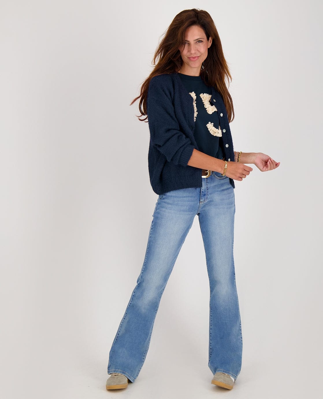 Je m'appelle Vesten Donkerblauw / S/M/L Veste Diede | Donkerblauw