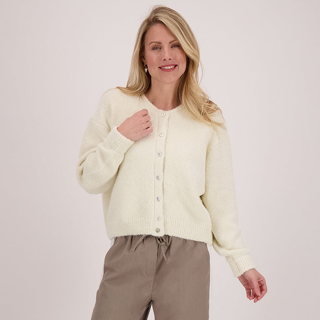 Je m'appelle Vesten Ecru / S/M/L Veste Diede | Ecru