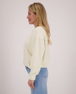 Je m'appelle Vesten Ecru / S/M/L Veste Diede | Ecru