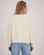 Je m'appelle Vesten Ecru / S/M/L Veste Diede | Ecru