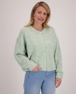 Je m'appelle Vesten Mint Melange / S/M/L Veste Diede | Mint Melange