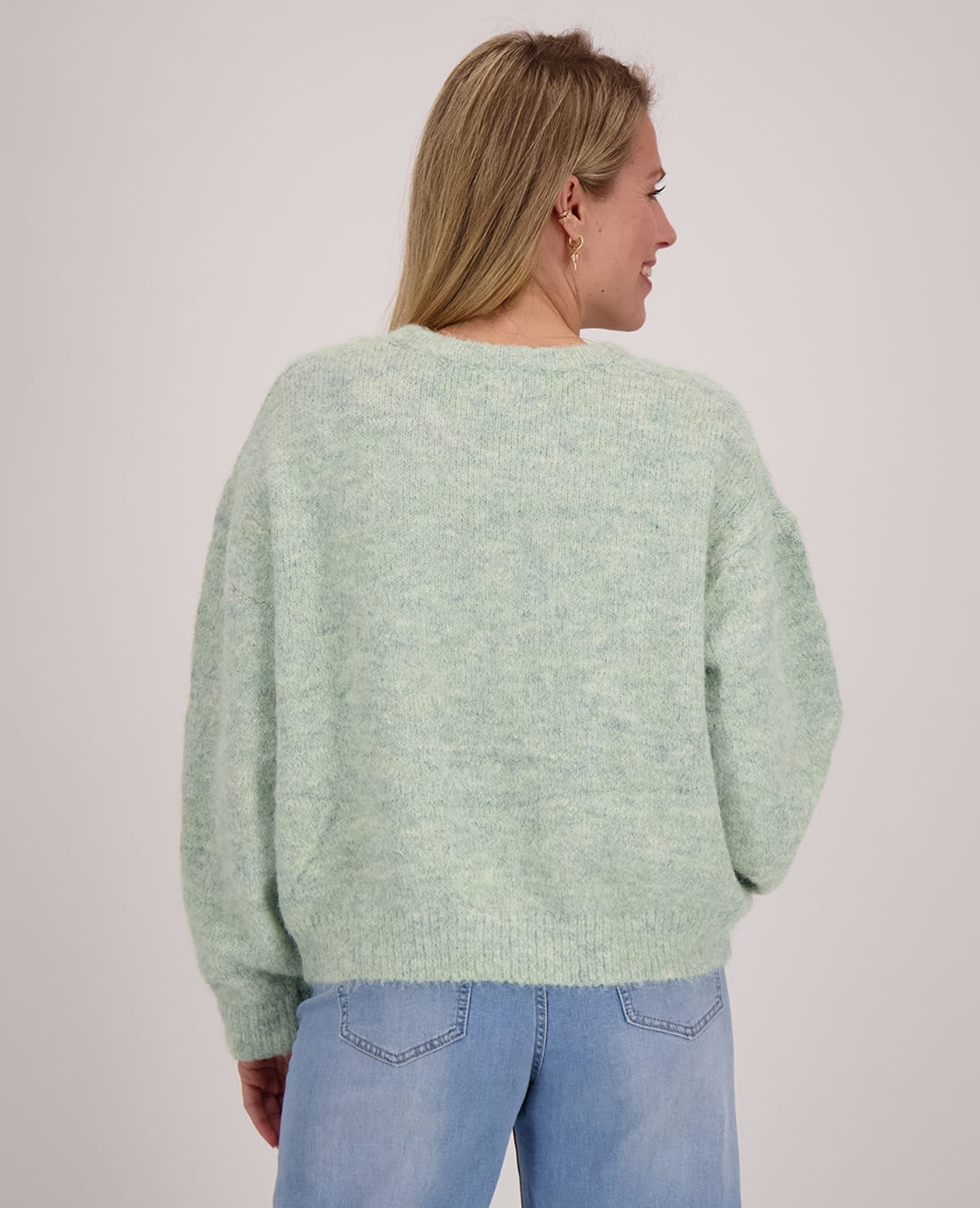 Je m'appelle Vesten Mint Melange / S/M/L Veste Diede | Mint Melange