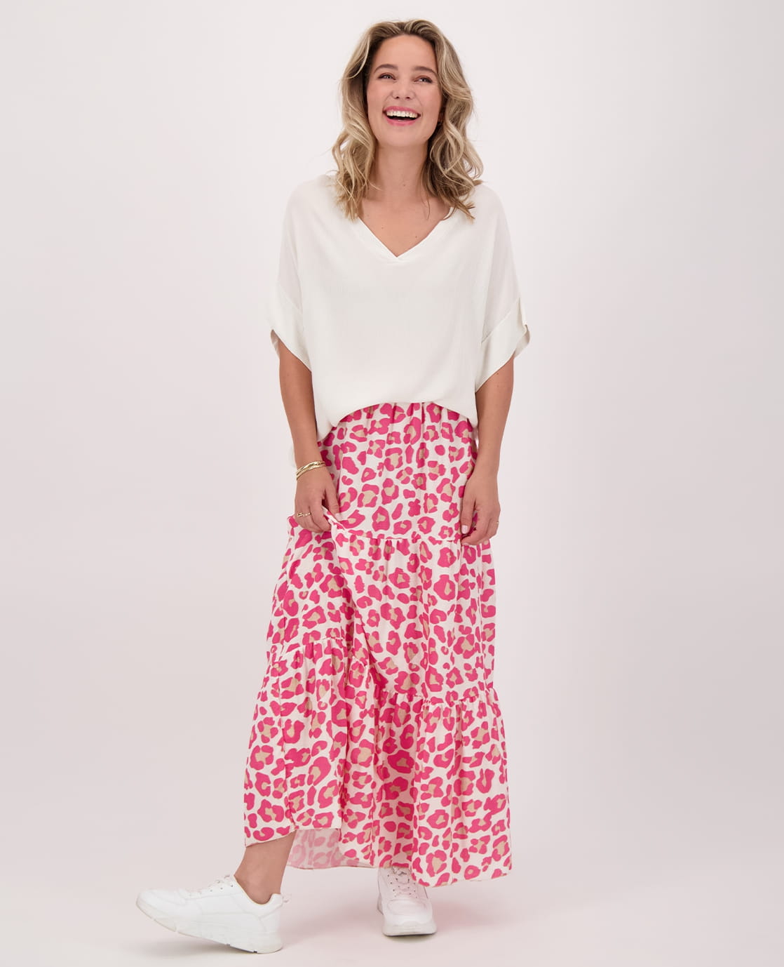 Je m'appelle Jurken Roze / XS Skirt Panthère | Roze