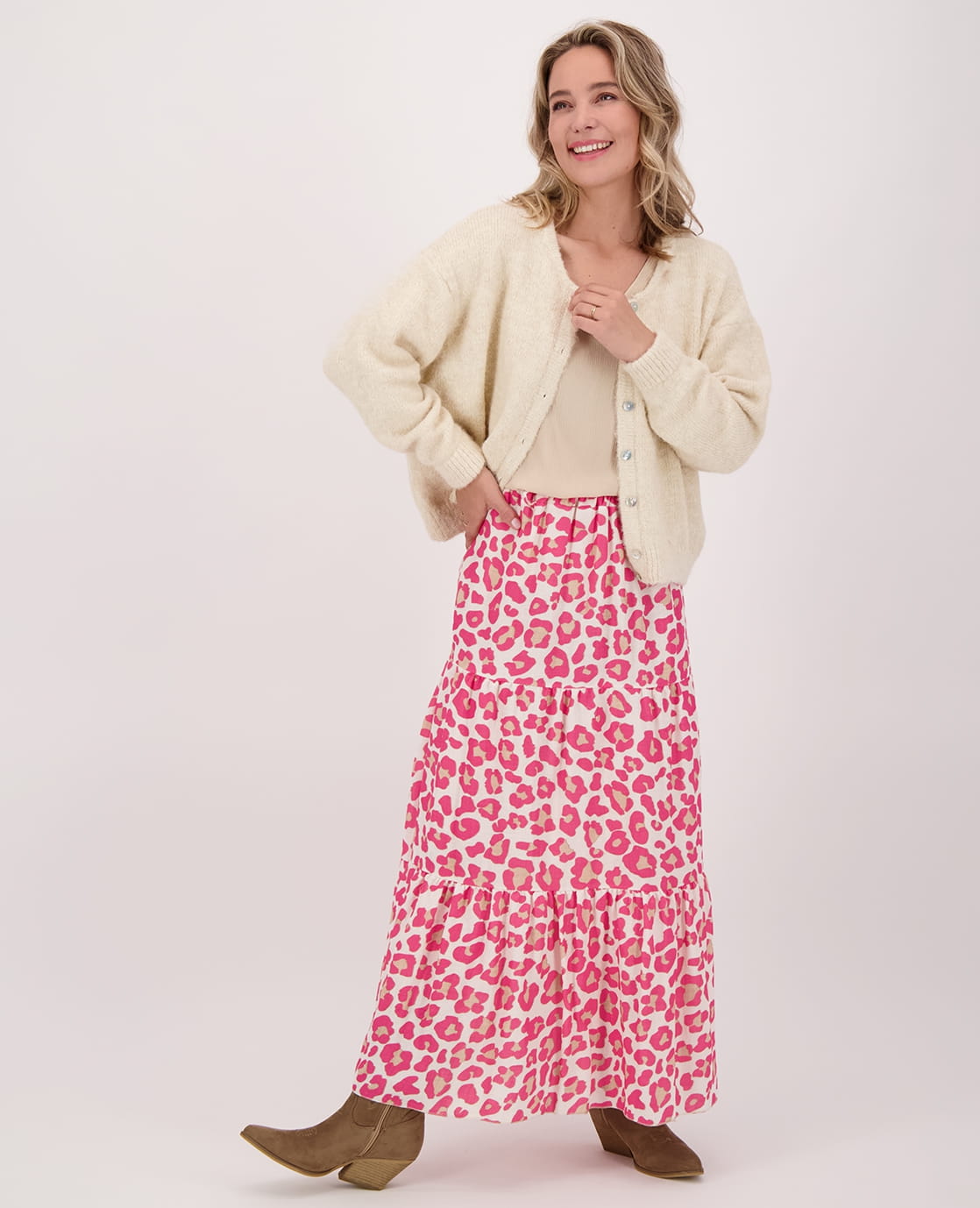 Je m'appelle Jurken Skirt Panthère | Roze