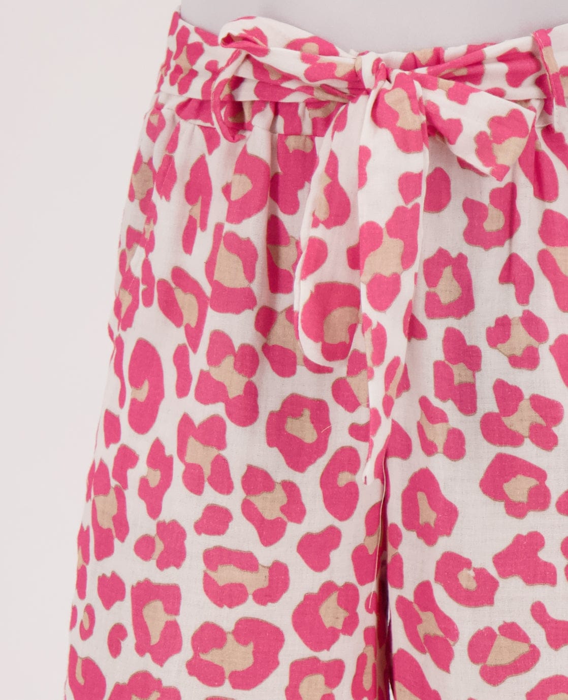 Je m'appelle Broeken Pant Straight Panthère | Roze