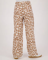 Je m'appelle Broeken Pant Straight Panthère | Camel