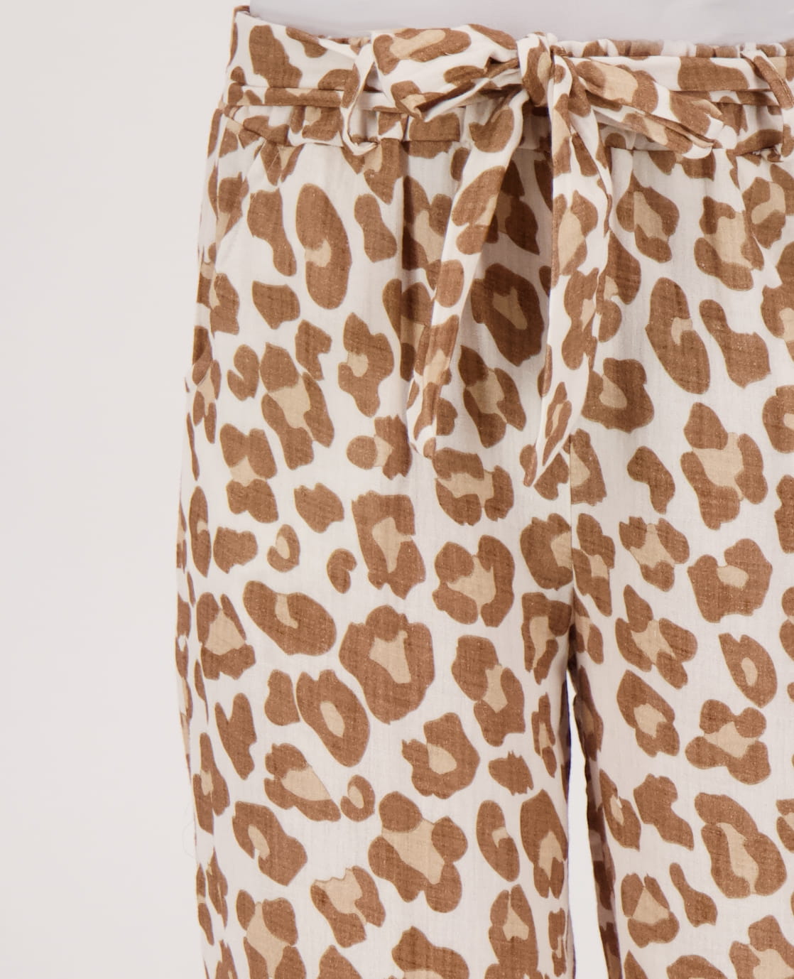 Je m'appelle Broeken Pant Straight Panthère | Camel