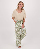 Je m'appelle Broeken Pant Straight Panthère | Olive